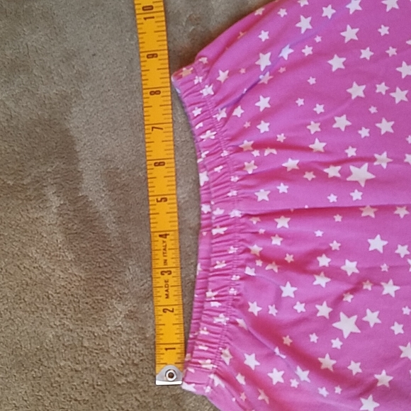 Garnet Hill kids purple pants w/ white stars. - Picture 2 of 5